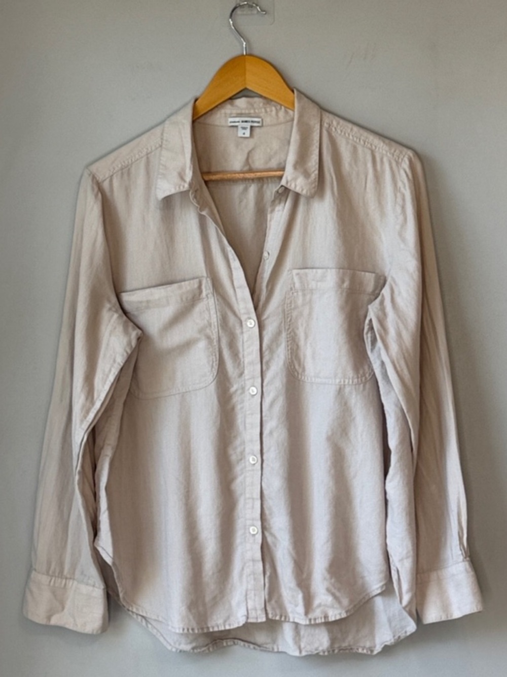 James Perse Little Boyfriend Botton Down Shirt - Picture 3 of 8